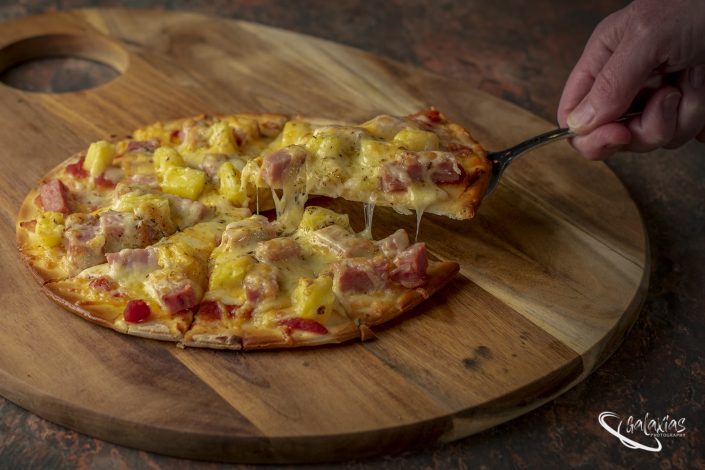 Ham and Pineapple Pizza