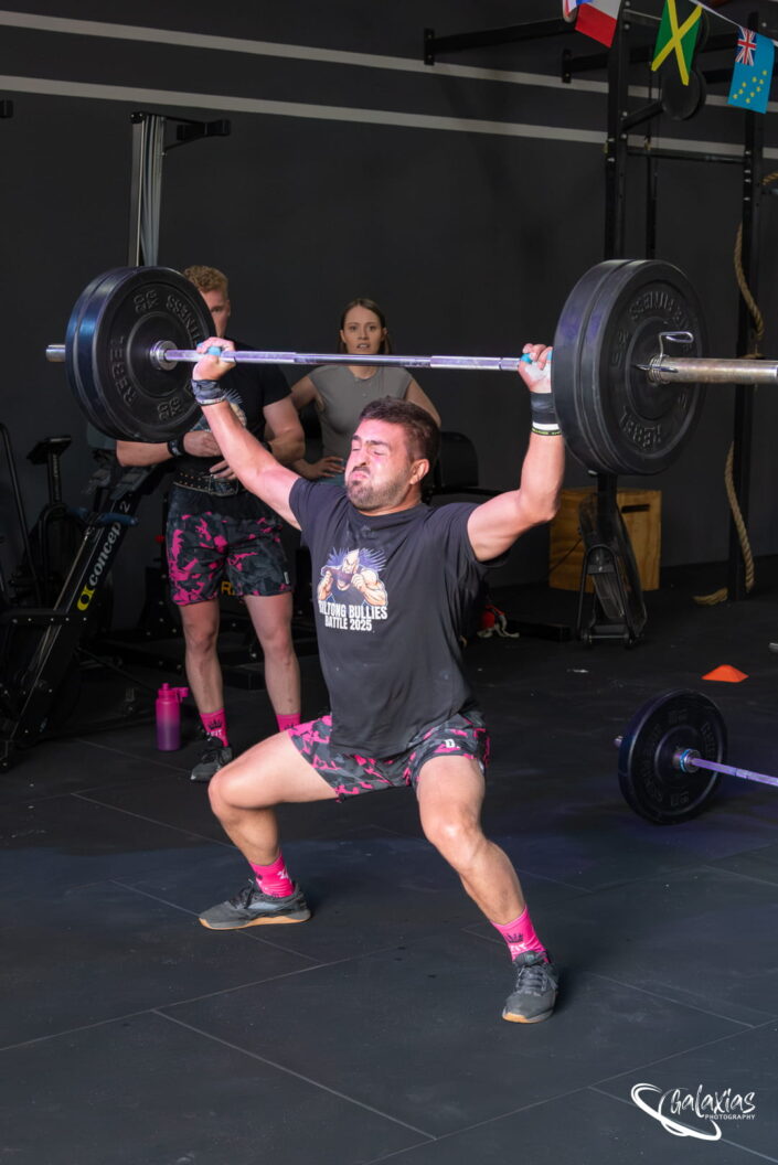 Lifting weights